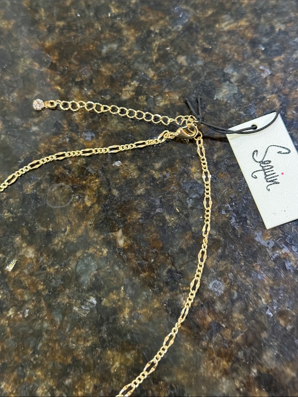 Sequin Jewelry Gold-Tone Pearl Initial "M"
Pendant Necklace From Anthropologies🔥 - Picture 12 of 16